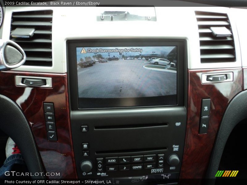 Black Raven / Ebony/Ebony 2009 Cadillac Escalade