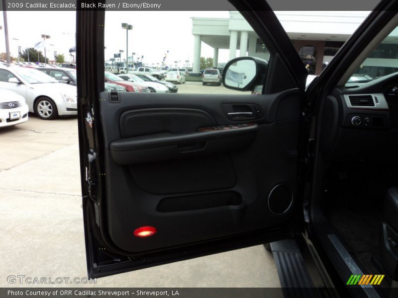 Black Raven / Ebony/Ebony 2009 Cadillac Escalade