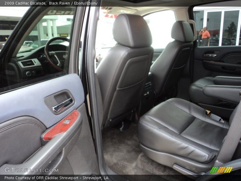 Black Raven / Ebony/Ebony 2009 Cadillac Escalade