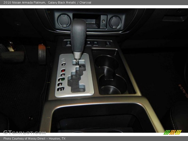  2010 Armada Platinum 5 Speed Automatic Shifter