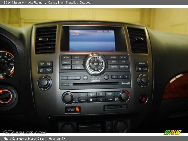 Galaxy Black Metallic / Charcoal 2010 Nissan Armada Platinum