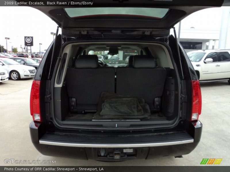 Black Raven / Ebony/Ebony 2009 Cadillac Escalade