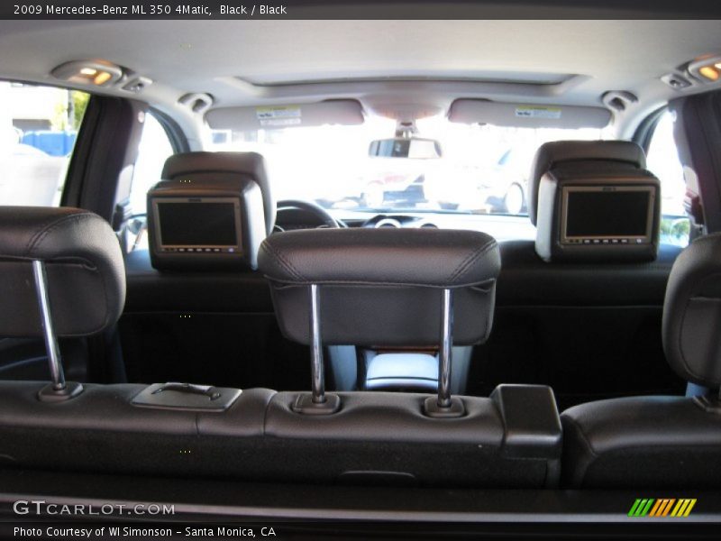 Black / Black 2009 Mercedes-Benz ML 350 4Matic