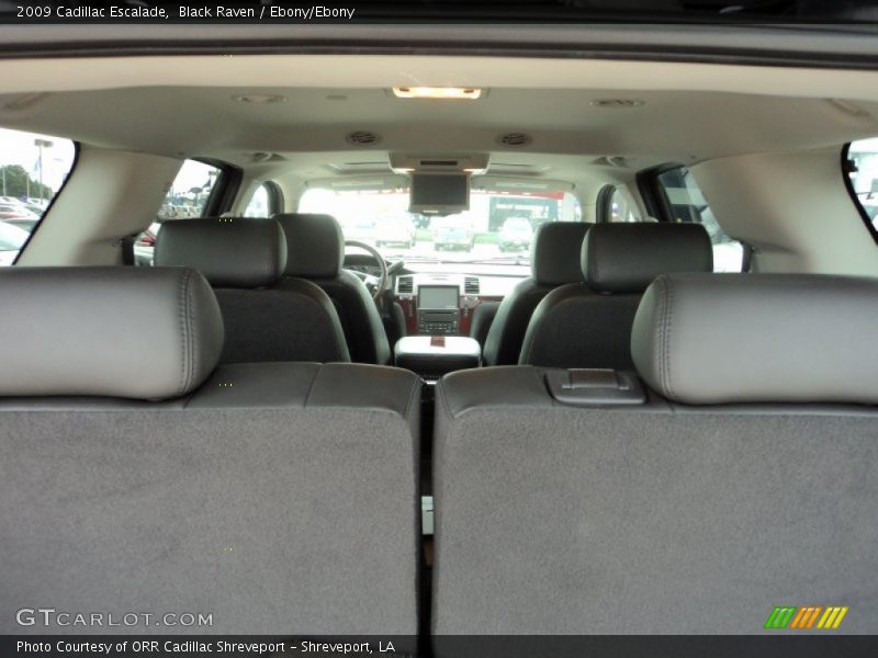 Black Raven / Ebony/Ebony 2009 Cadillac Escalade