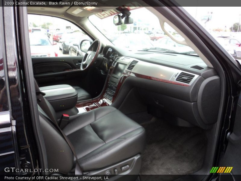 Black Raven / Ebony/Ebony 2009 Cadillac Escalade