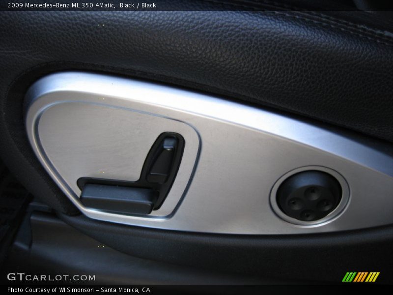 Black / Black 2009 Mercedes-Benz ML 350 4Matic