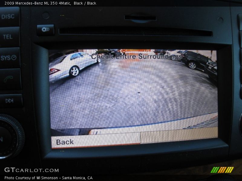 Black / Black 2009 Mercedes-Benz ML 350 4Matic