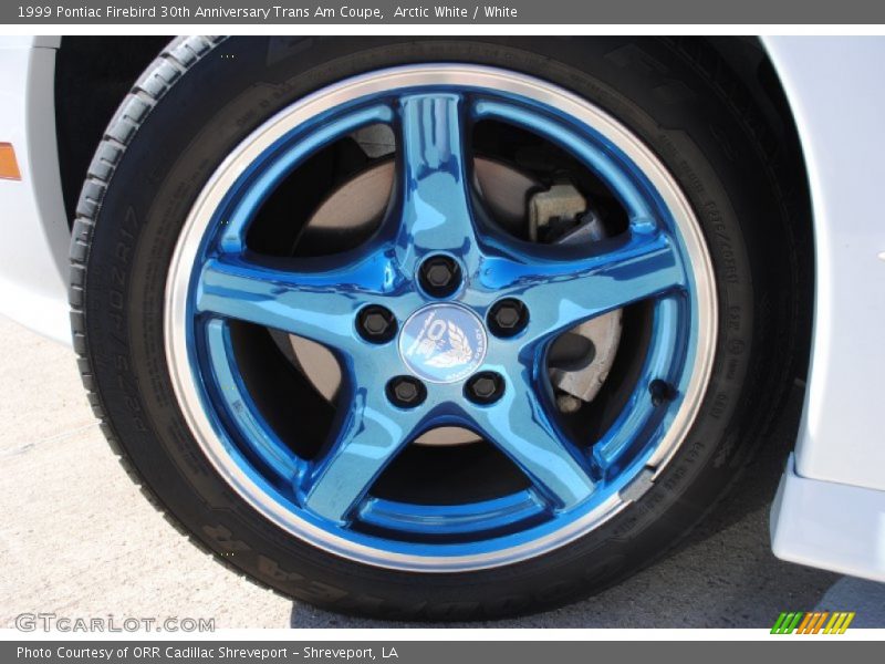 30th Anniversary Edition Alloy Wheels - 1999 Pontiac Firebird 30th Anniversary Trans Am Coupe