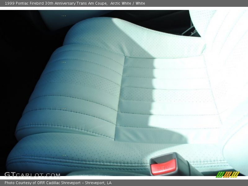 Arctic White / White 1999 Pontiac Firebird 30th Anniversary Trans Am Coupe