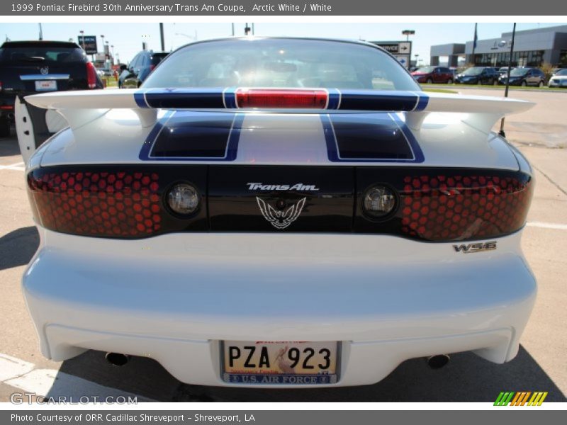 Arctic White / White 1999 Pontiac Firebird 30th Anniversary Trans Am Coupe