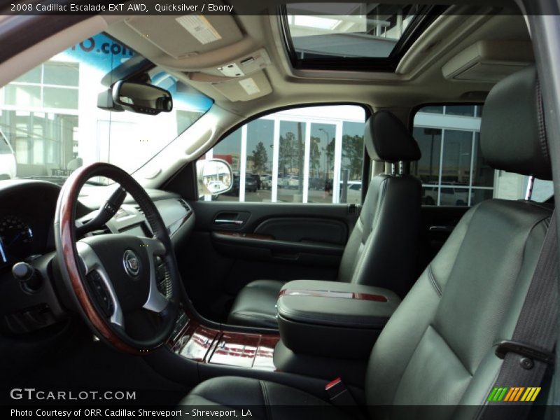 Quicksilver / Ebony 2008 Cadillac Escalade EXT AWD