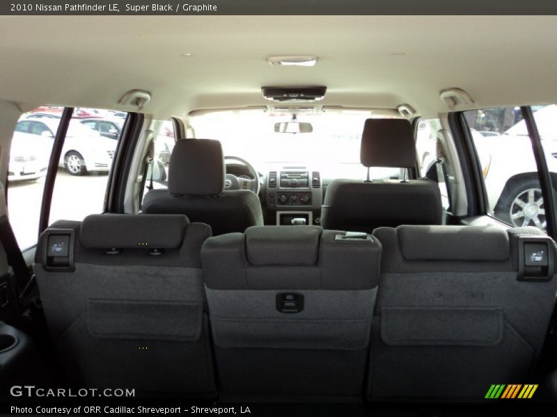 Super Black / Graphite 2010 Nissan Pathfinder LE