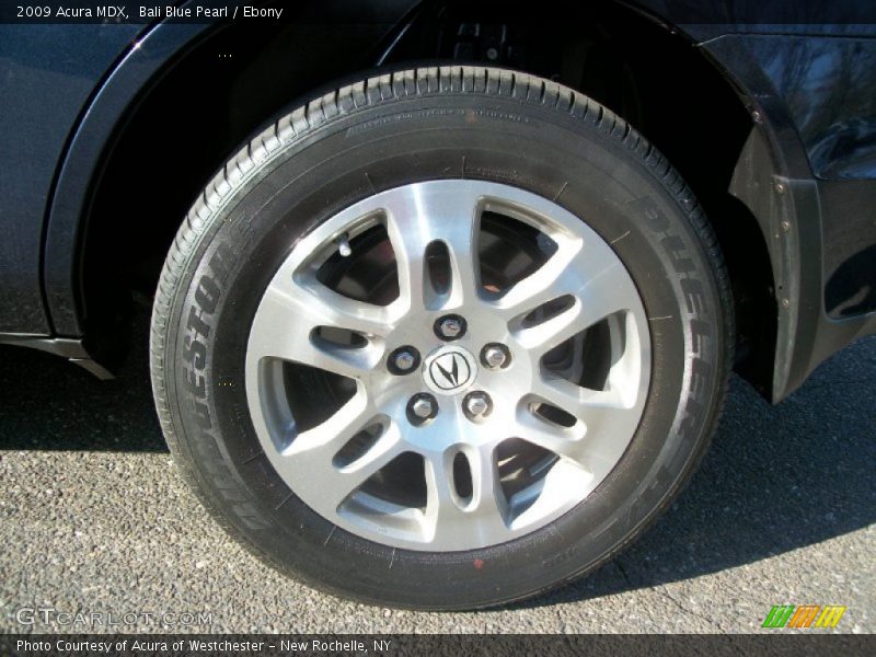 Bali Blue Pearl / Ebony 2009 Acura MDX