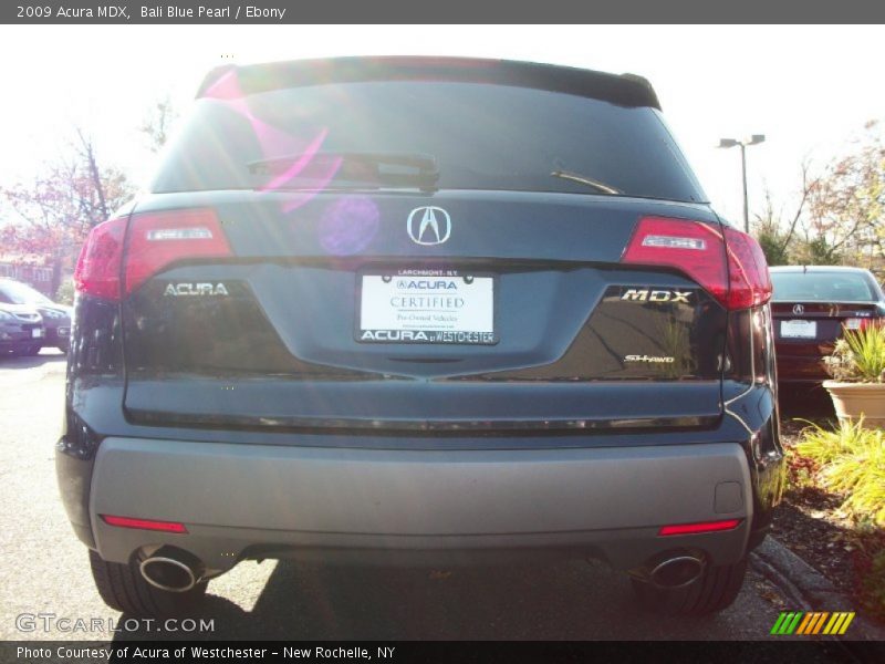 Bali Blue Pearl / Ebony 2009 Acura MDX
