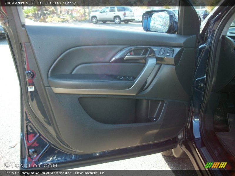 Bali Blue Pearl / Ebony 2009 Acura MDX