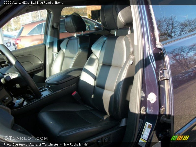 Bali Blue Pearl / Ebony 2009 Acura MDX