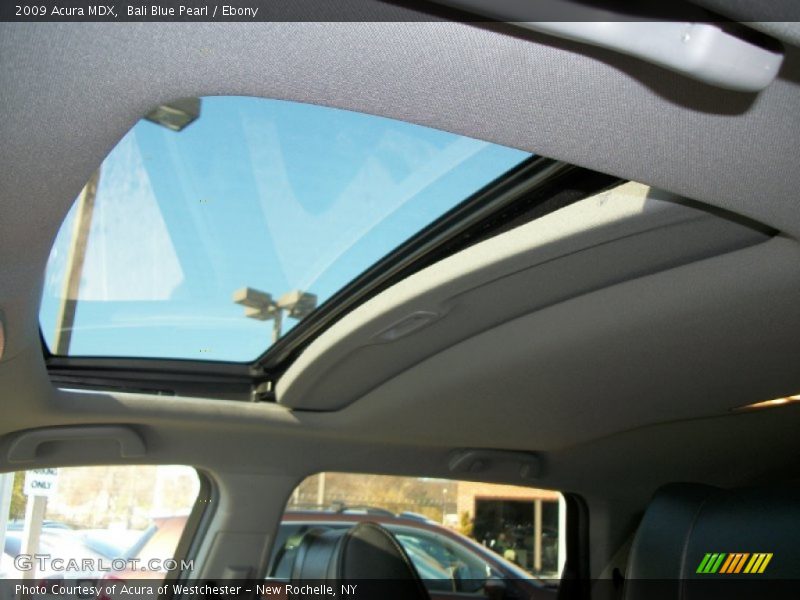 Bali Blue Pearl / Ebony 2009 Acura MDX