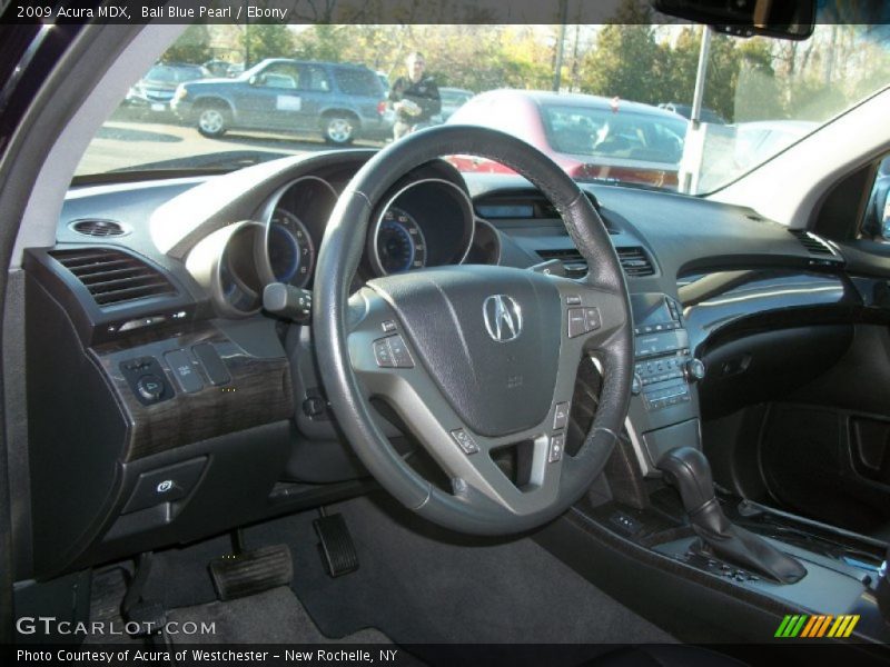 Bali Blue Pearl / Ebony 2009 Acura MDX