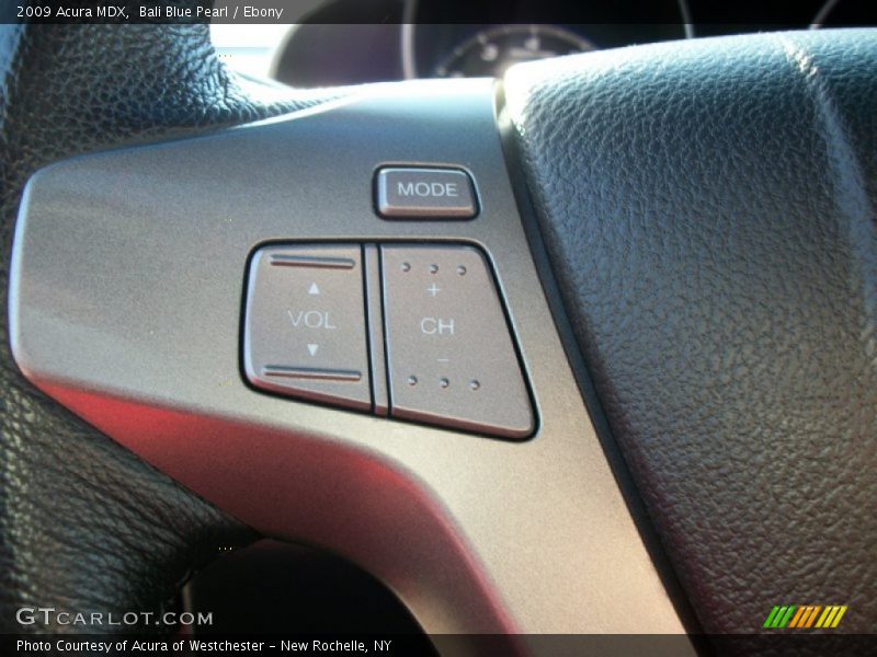 Bali Blue Pearl / Ebony 2009 Acura MDX