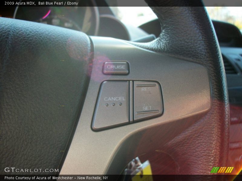 Bali Blue Pearl / Ebony 2009 Acura MDX