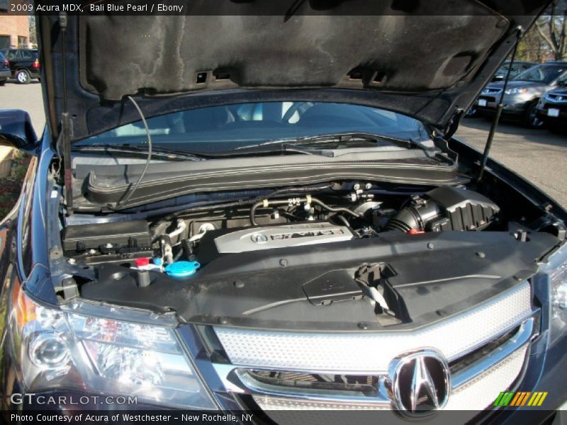 Bali Blue Pearl / Ebony 2009 Acura MDX