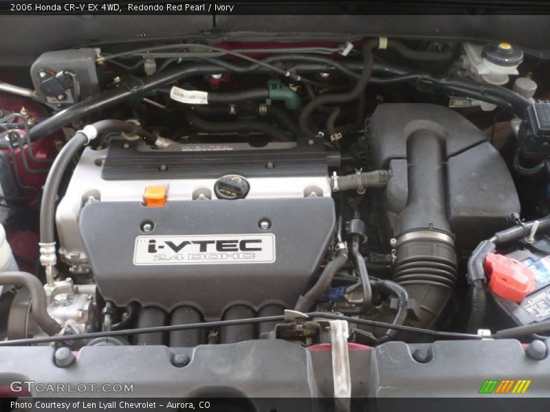  2006 CR-V EX 4WD Engine - 2.4 Liter DOHC 16-Valve i-VTEC 4 Cylinder