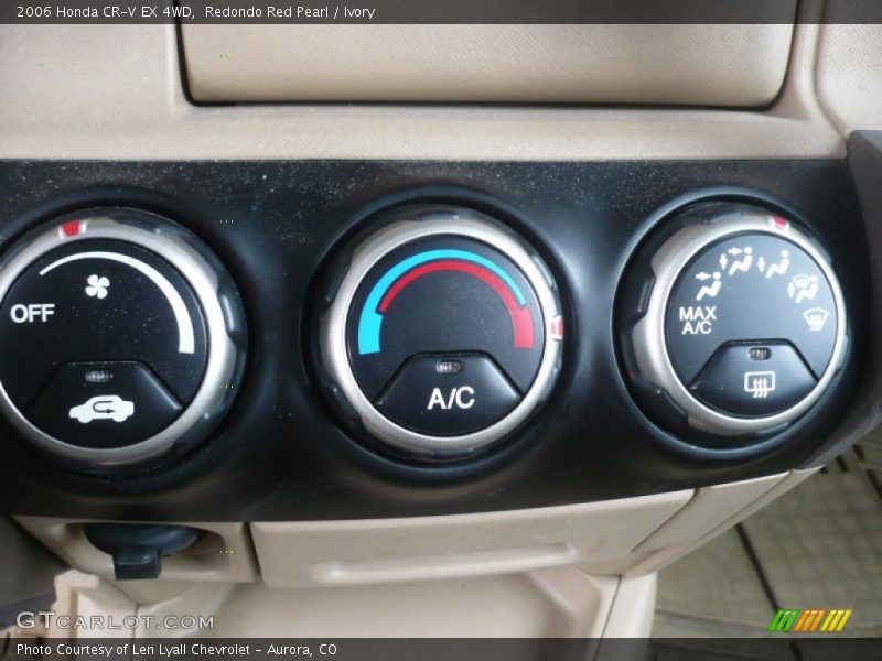 Controls of 2006 CR-V EX 4WD