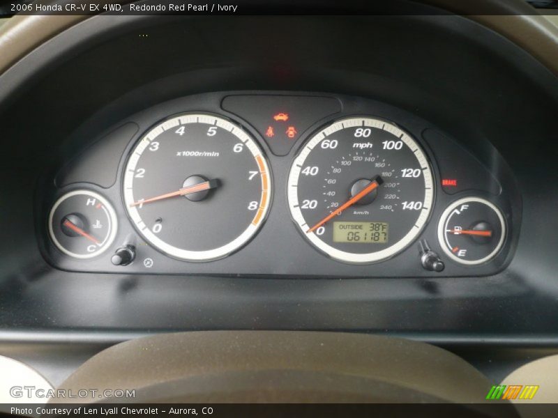  2006 CR-V EX 4WD EX 4WD Gauges