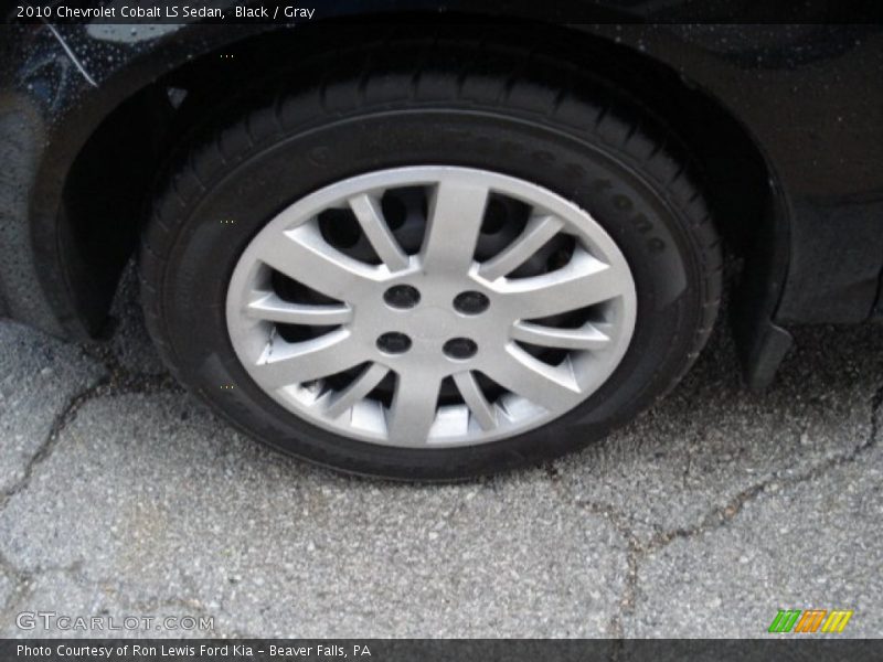 Black / Gray 2010 Chevrolet Cobalt LS Sedan