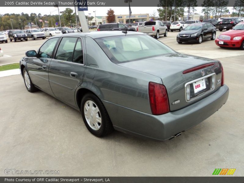 Thunder Gray / Dark Gray 2005 Cadillac DeVille Sedan