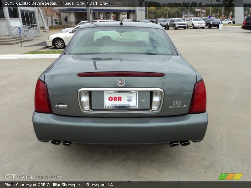 Thunder Gray / Dark Gray 2005 Cadillac DeVille Sedan