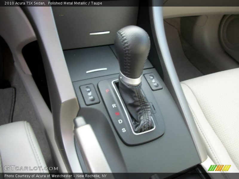 Polished Metal Metallic / Taupe 2010 Acura TSX Sedan