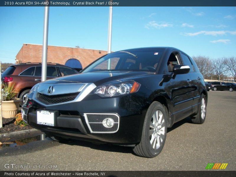 Crystal Black Pearl / Ebony 2010 Acura RDX SH-AWD Technology