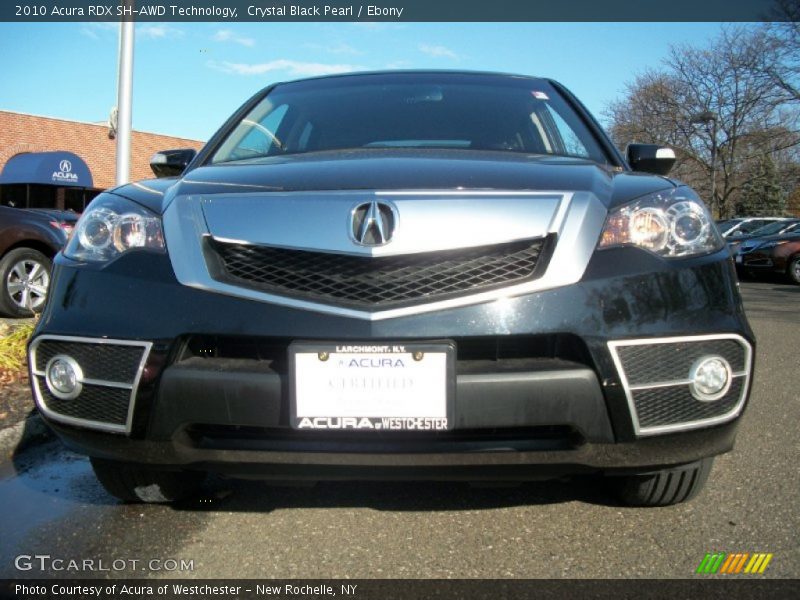 Crystal Black Pearl / Ebony 2010 Acura RDX SH-AWD Technology