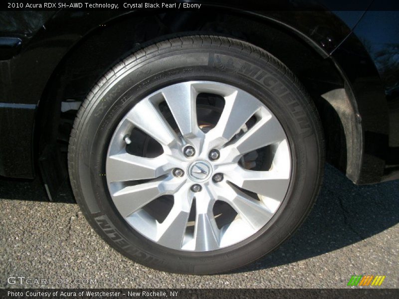 Crystal Black Pearl / Ebony 2010 Acura RDX SH-AWD Technology
