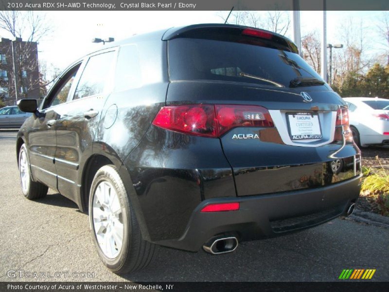 Crystal Black Pearl / Ebony 2010 Acura RDX SH-AWD Technology