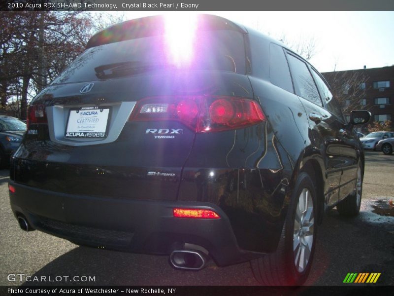 Crystal Black Pearl / Ebony 2010 Acura RDX SH-AWD Technology