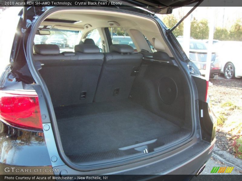 Crystal Black Pearl / Ebony 2010 Acura RDX SH-AWD Technology