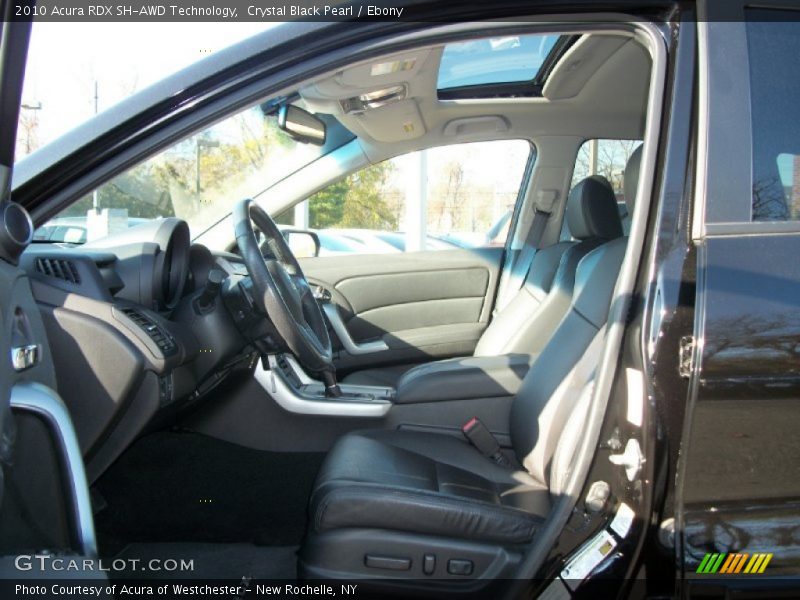 Crystal Black Pearl / Ebony 2010 Acura RDX SH-AWD Technology