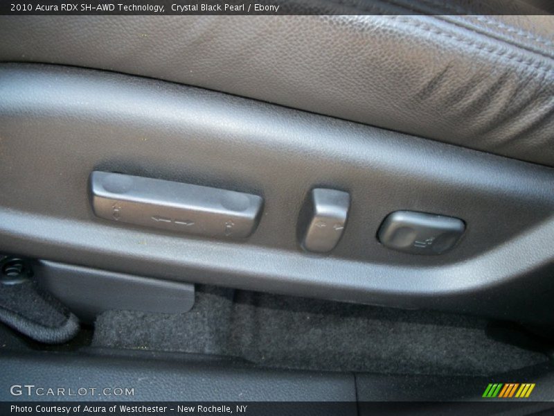 Crystal Black Pearl / Ebony 2010 Acura RDX SH-AWD Technology