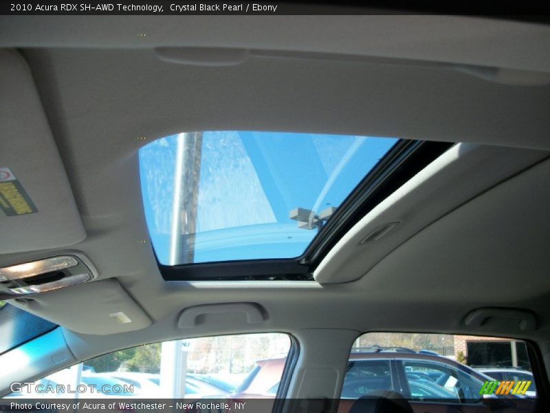 Crystal Black Pearl / Ebony 2010 Acura RDX SH-AWD Technology