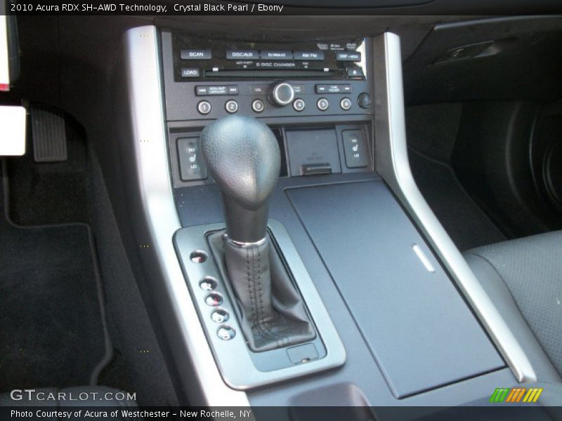 Crystal Black Pearl / Ebony 2010 Acura RDX SH-AWD Technology