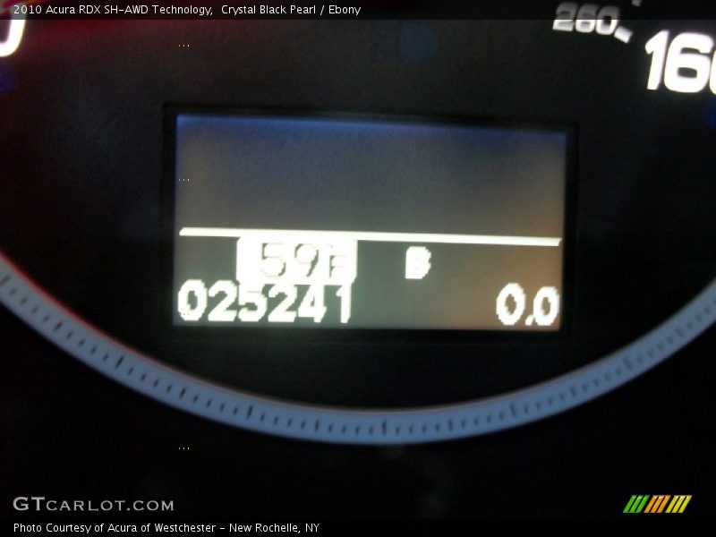 Crystal Black Pearl / Ebony 2010 Acura RDX SH-AWD Technology
