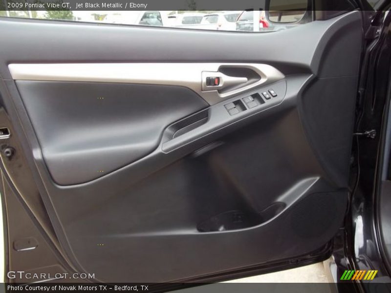 Jet Black Metallic / Ebony 2009 Pontiac Vibe GT
