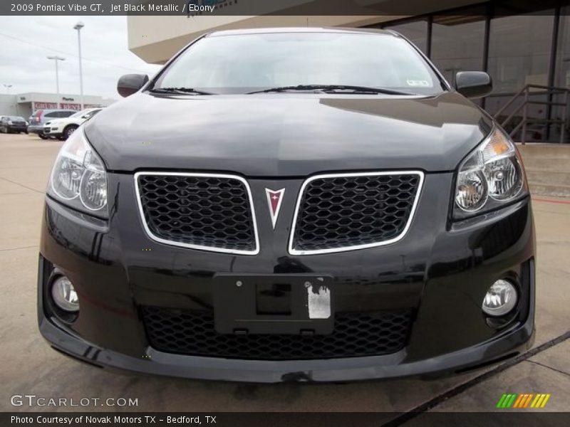 Jet Black Metallic / Ebony 2009 Pontiac Vibe GT