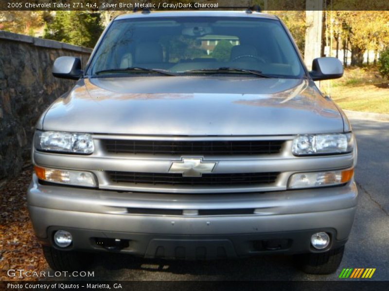 Silver Birch Metallic / Gray/Dark Charcoal 2005 Chevrolet Tahoe Z71 4x4