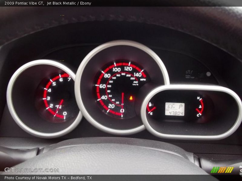  2009 Vibe GT GT Gauges