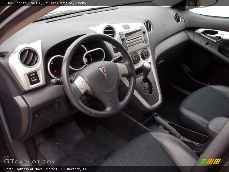 Ebony Interior - 2009 Vibe GT 