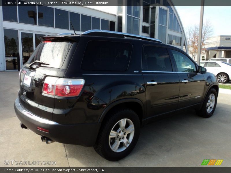 Carbon Black Metallic / Light Titanium 2009 GMC Acadia SLT