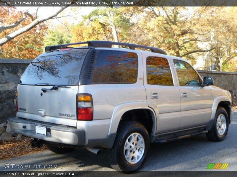 Silver Birch Metallic / Gray/Dark Charcoal 2005 Chevrolet Tahoe Z71 4x4